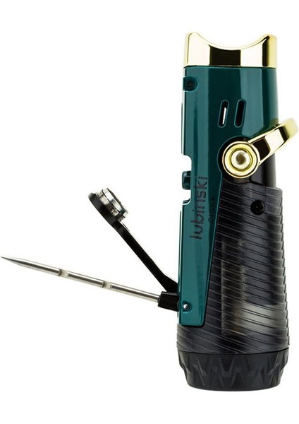 Yeni Stil Üçlü Yeşil-Gold Puro Seti modelleri