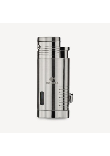 3 Torch Çakmak Ve Kesici Puro Seti Silver fiyatları