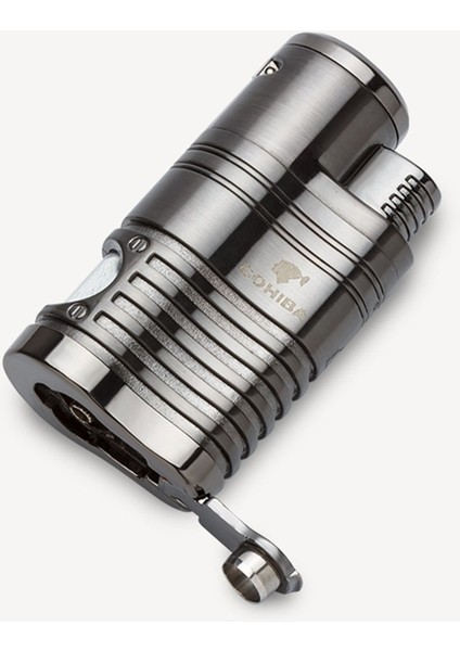 4 Torch Çakmak Ve Kesici Puro Seti Gunmetal modelleri