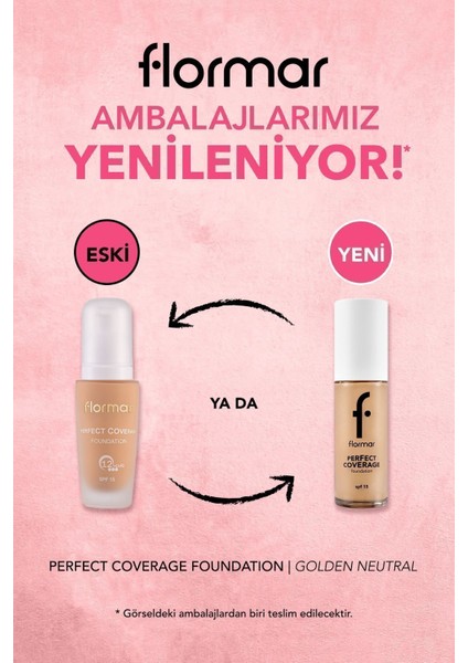 Likit Fondöten Golden Neutral Orta Koyu Nötr Ton SPF15