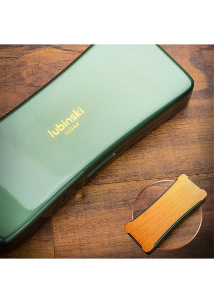 Yeni Stil Slim Seyahat Puro Kutusu/humidor Lake Yeşil 2's fiyatları