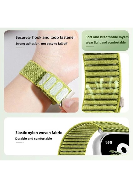 Redmi Watch 5 / Watch 4 Için Naylon Saat Kayışı (Yurt Dışından) modelleri