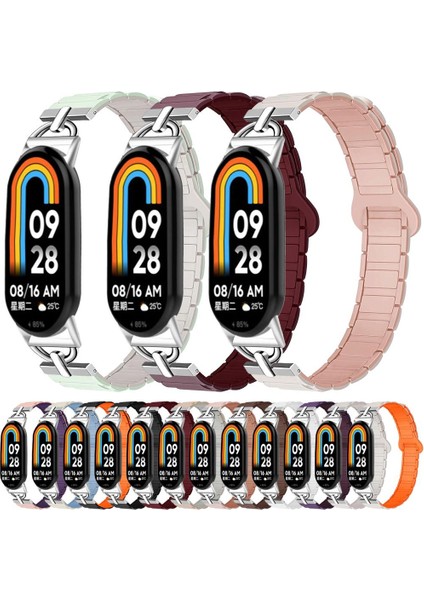 Xiaomi Akıllı Bileklik 10 / 9 / 8 Için Silikon Saat Kayışı (Yurt Dışından) fırsatları
