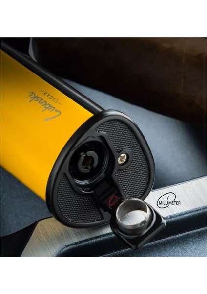 Yeni Stil Tek Torch Masa Çakmağı Sarı-Siyah fırsatları