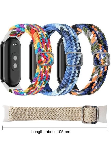 Xiaomi Akıllı Bileklik 10 / 9 / 8 Için Naylon Örgülü Saat Kayışı (Yurt Dışından) fırsatları