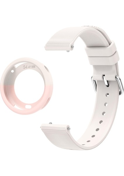 Xiaomi Watch S4 41MM Için Silikon Saat Kayışı Silikon Kılıf (Yurt Dışından)