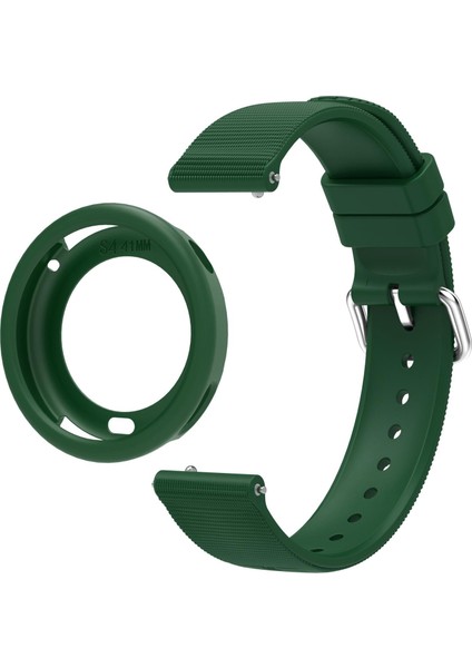 Xiaomi Watch S4 41MM Için Silikon Saat Kayışı Silikon Kılıf (Yurt Dışından)