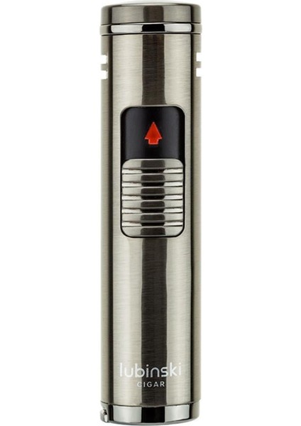 Lion Slim Delicili Üç Torch Puro Çakmağı Gunmetal