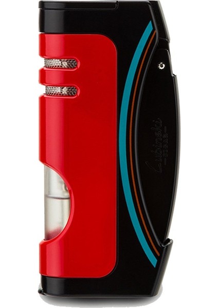 Eclipse Tek Torch Delicili Puro Çakmağı Kırmızı-Siyah