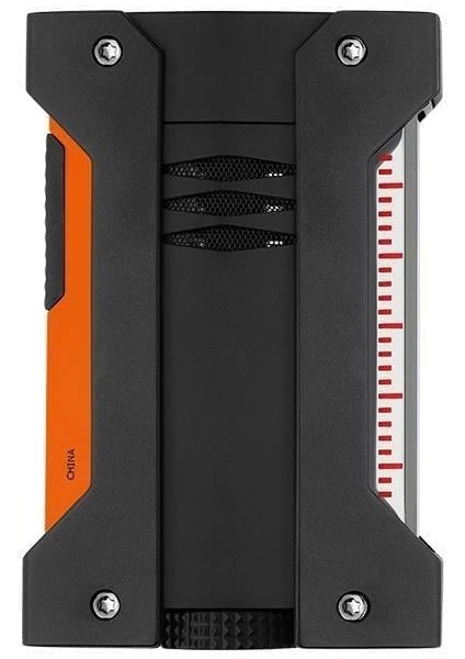 Defi Extreme Neon Turuncu-Siyah Tek Torch Puro Çakmağı 21419