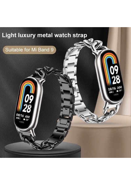 Xiaomi Akıllı Bileklik 10 / 9 / 8 Için Paslanmaz Çelik Saat Kayışı (Yurt Dışından) modelleri