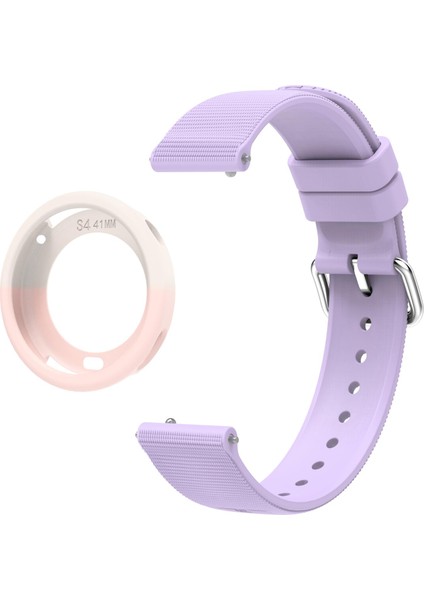 Xiaomi Watch S4 41MM Için Silikon Saat Kayışı Silikon Kılıf (Yurt Dışından)