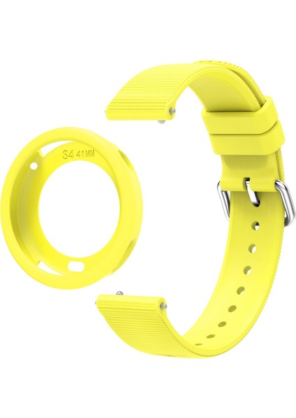 Xiaomi Watch S4 41MM Için Silikon Saat Kayışı Silikon Kılıf (Yurt Dışından)