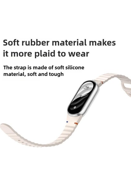 Xiaomi Akıllı Bileklik 10 / 9 / 8 Için Silikon Saat Kayışı (Yurt Dışından) indirimleri