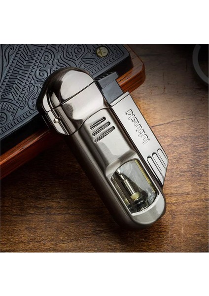 Yeni Stil Delicili Dört Torch Puro Çakmağı Gunmetal fiyatları