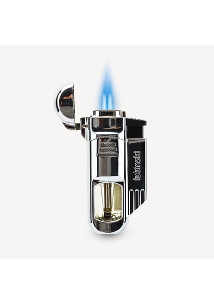 Yeni Stil Delicili Dört Torch Puro Çakmağı Silver fiyatları