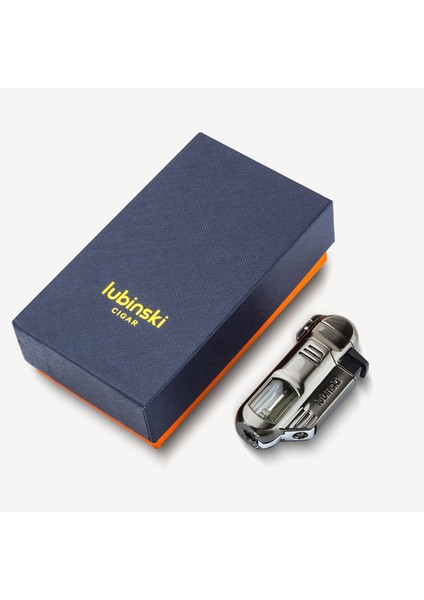 Yeni Stil Delicili Dört Torch Puro Çakmağı Silver fırsatları