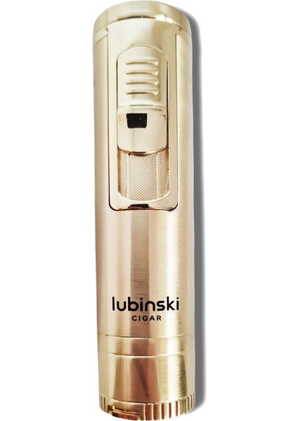 Metal Pürmüz Puro Delici İğne ve Sehpalı Çakmak Gold fırsatları