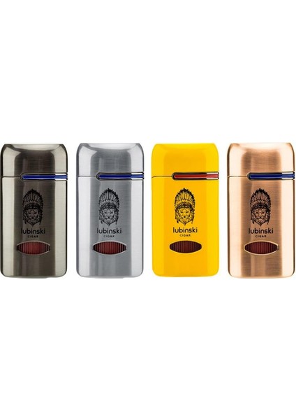 Lion Kapaklı Delicili Tek Torch Puro Çakmağı Gunmetal indirimleri