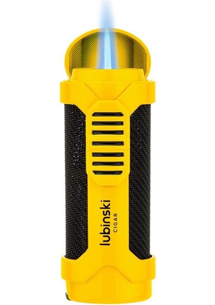 Cigar Sehpa Kapaklı Delicili Tek Torch Puro Çakmağı Silver fiyatları