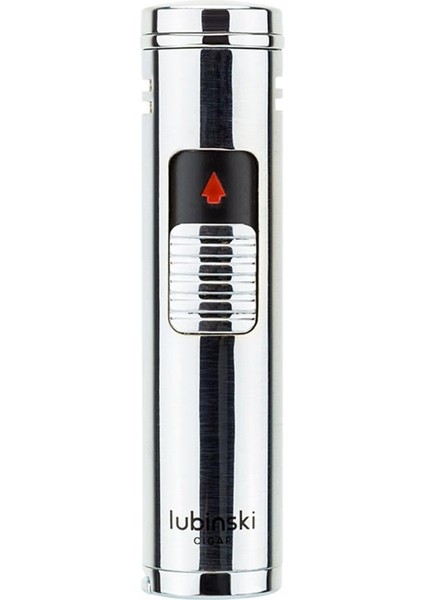 Lion Slim Delicili Üç Torch Puro Çakmağı Silver