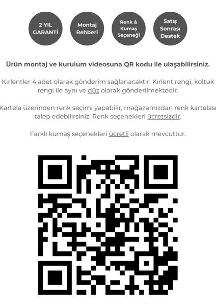 Zeri Yataklı Puzzle Modüler Köşe Koltuk Takımı & Puflu Köşe Takımı - Koyu Gri