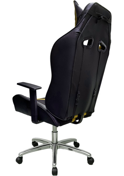 Oyuncu Koltuğu Basic Krom Ayak Sarı Renk fırsatları