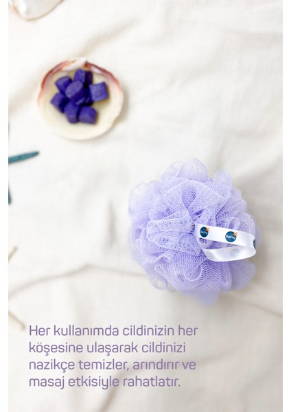 Banyo Lifi Seti 6 Adet BPA ve Ftalat İçermeyen Çevre Dostu Tüm Cilt Tipleriyle Uyumlu