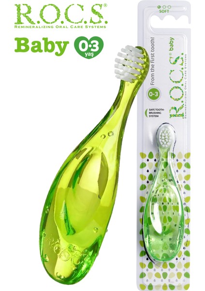 Baby Bebek Diş Fırçası 2'li Set Mavi ve Yeşil Renk Yumuşak Kıllı Hassas Temizlik fiyatları