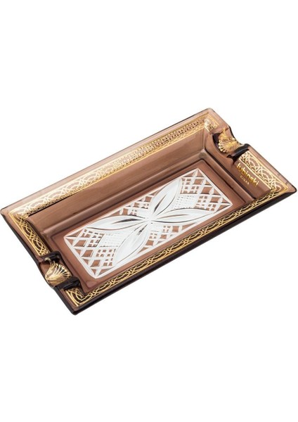 Elegant Wings Ikili Dikdörtgen Puro Küllüğü Kahve