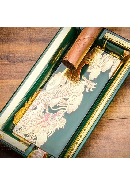 Elegant Dragon Ikili Dikdörtgen Puro Küllüğü Yeşil fırsatları