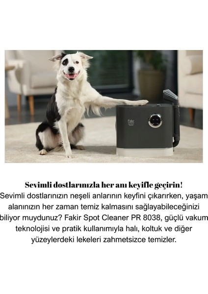 Spot Cleaner PR 8038 Buhar & Leke Temizleyici