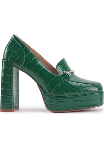 TAMIKA 3PR Yeşil Kadın Loafer