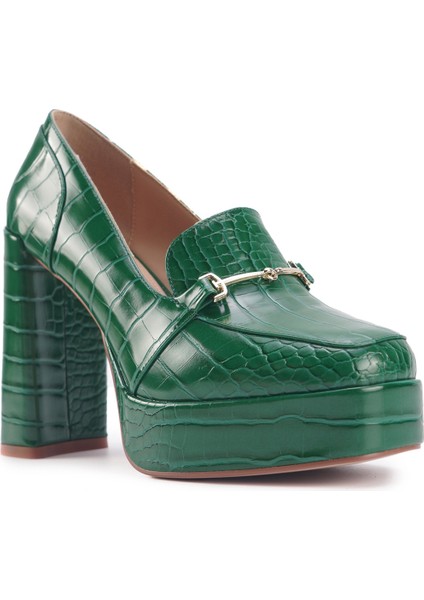 TAMIKA 3PR Yeşil Kadın Loafer