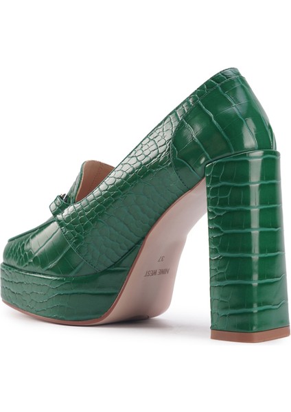 TAMIKA 3PR Yeşil Kadın Loafer