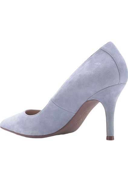 REYNNAS 3FX MAVI- Kadın Topuklu Ayakkabı