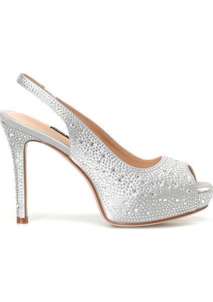 Mavıa2 3pr Grı Kadın Topuklu Sandalet