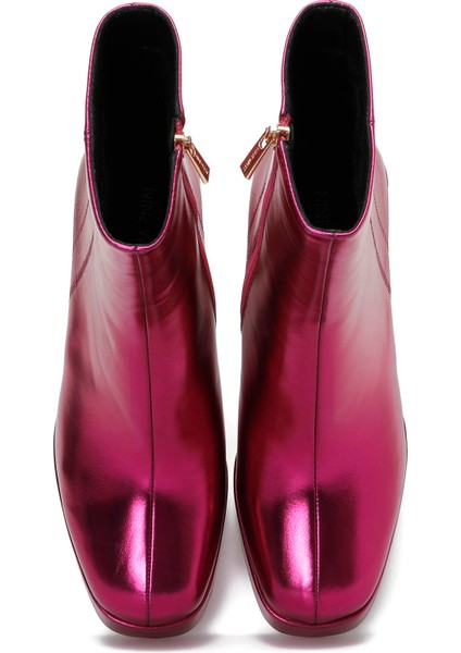 Sarabel2 3pr Fuşya Kadın Topuklu Bot