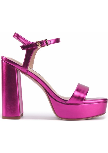 Moma2 3pr Fuşya Kadın Topuklu Sandalet