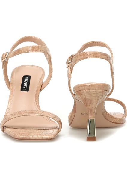 HENNO2 3PR NUDE Kadın Topuklu Sandalet
