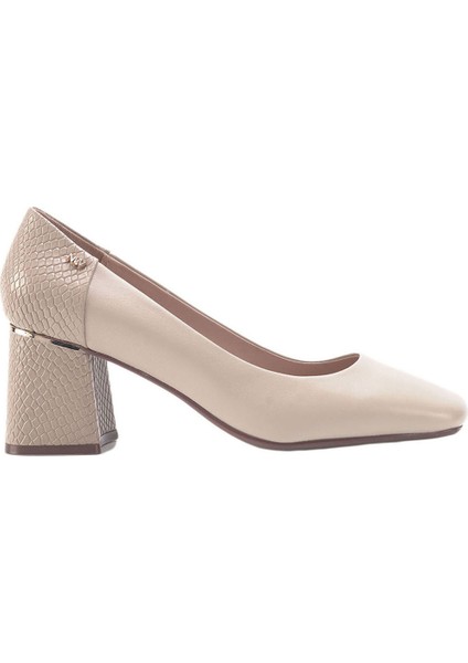 Begga 3fx Bej Kadın Topuklu Ayakkabı