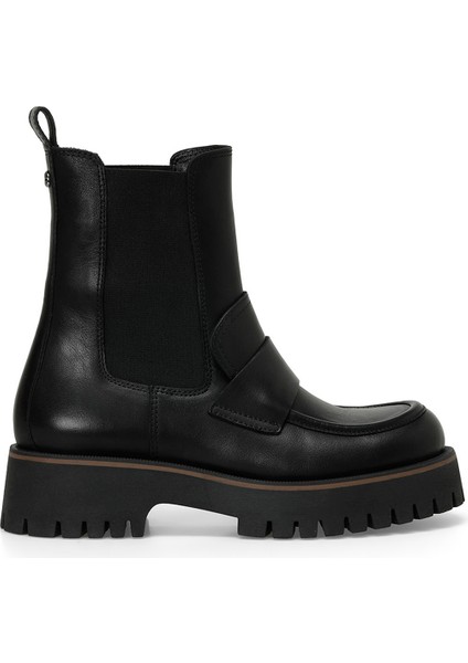 Erna 4pr Siyah Kadın Chelsea Bot