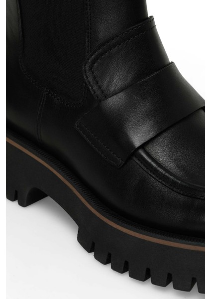 Erna 4pr Siyah Kadın Chelsea Bot