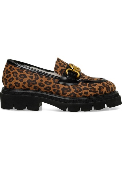 Danemar3 4pr Leopar Kadın Loafer