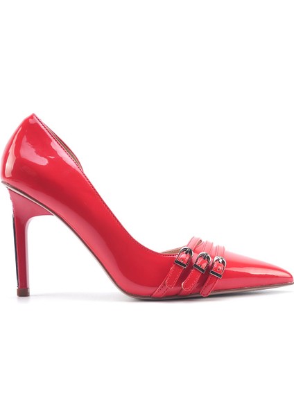 Desırae 5fx Kırmızı Kadın Topuklu Ayakkabı