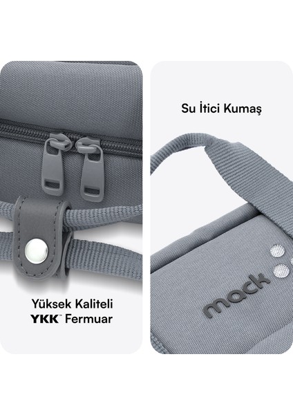 MCE-1522 15.6" Nova Eco Notebook Sırt Çantası Gri