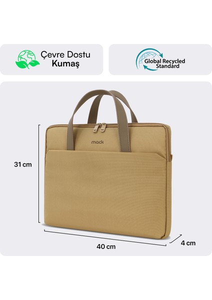 MCE-1513 15.6" Nova Eco Notebook Çantası Camel fiyatları