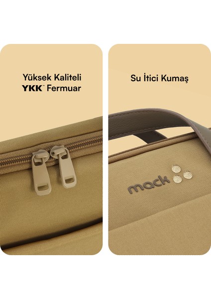 MCE-1513 15.6" Nova Eco Notebook Çantası Camel