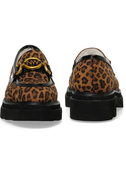 Danemar3 4pr Leopar Kadın Loafer