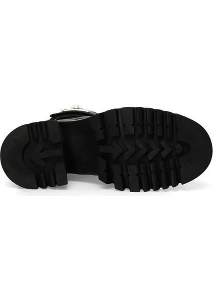 Oryaf 4pr Siyah Kadın Topuklu Bot